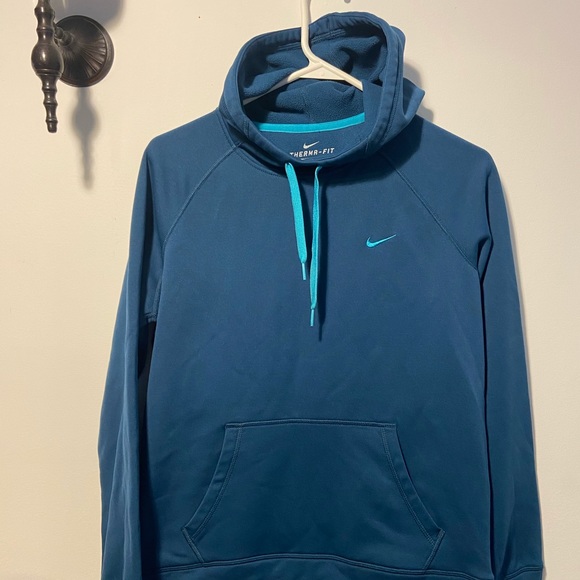 nike hoodie turquoise